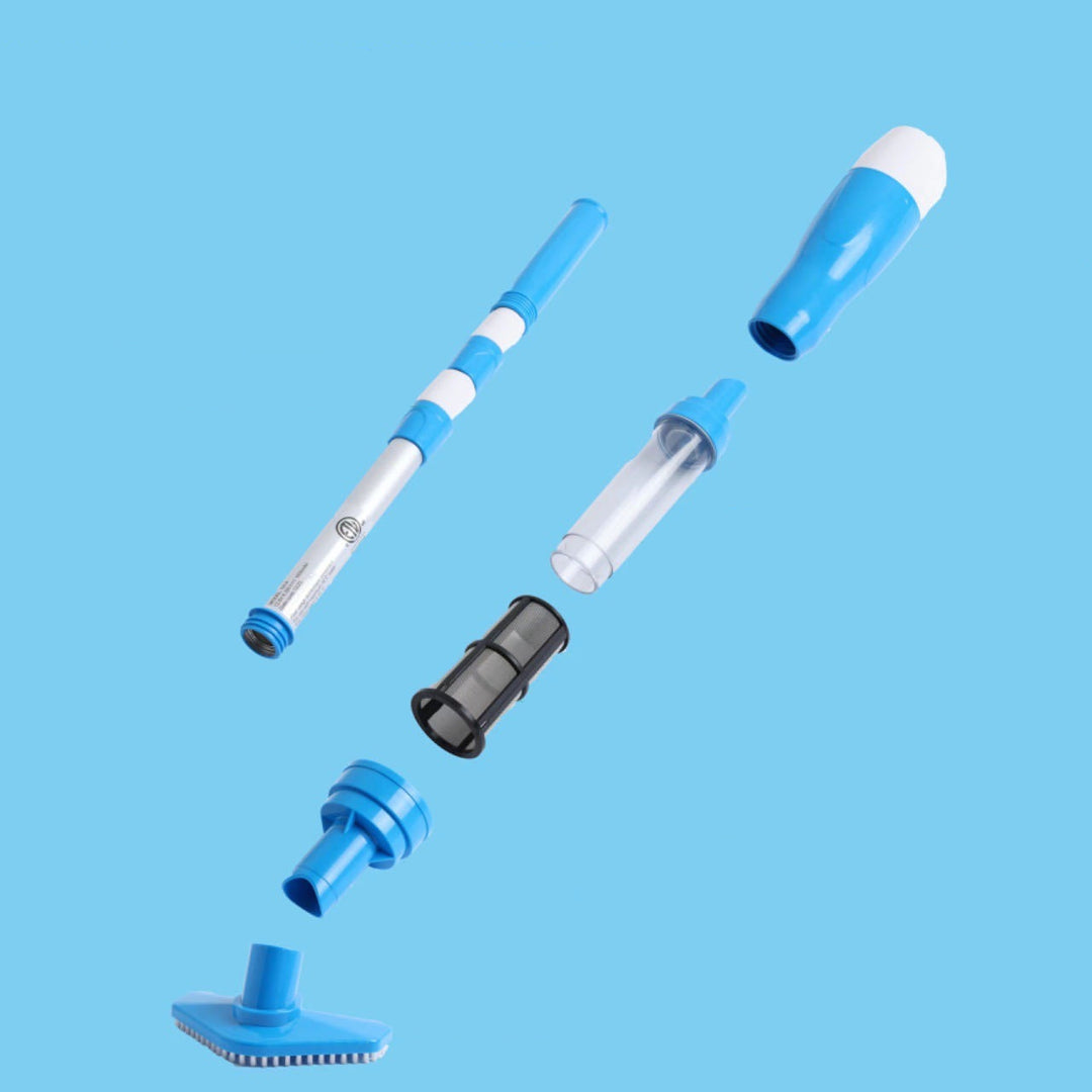 Rechargeable Pool Vacuum Cleaner – Cordless, High Suction Power, Ergonomic, 70 Min Runtime