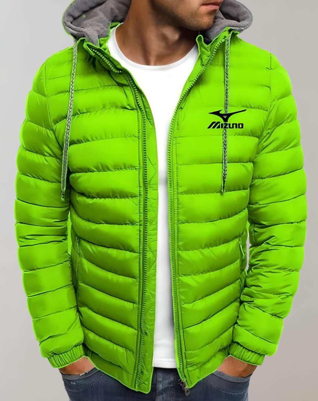 WinterStijl – Herren Daunenjacke mit Kapuze und wasserabweisendem Material 3
