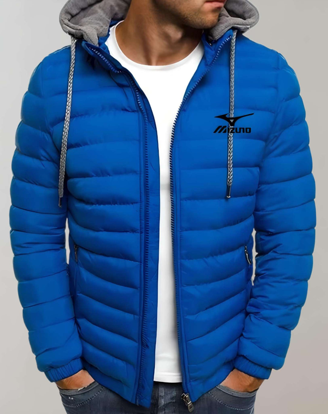 WinterStijl – Herren Daunenjacke mit Kapuze und wasserabweisendem Material 6
