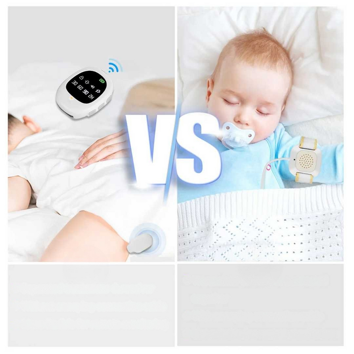 Wireless Bettnässer Alarm für Kinder mit Vibrationssensor und Fernbedienung 3