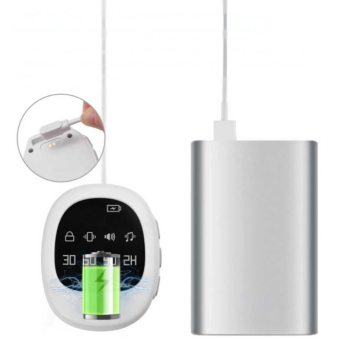 Wireless Bettnässer Alarm für Kinder mit Vibrationssensor und Fernbedienung 5
