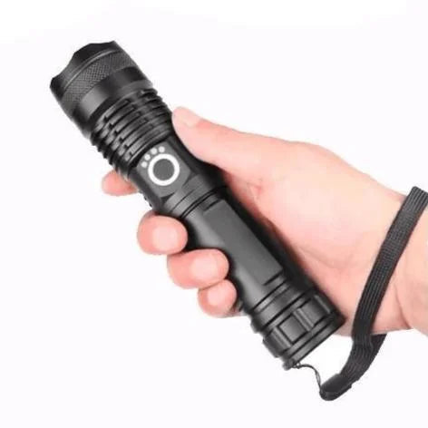 XHP50.2 – 90.000 Lumen LED Taschenlampe mit Zoom, USB-Ladefunktion, IPX-6 wasserdicht 2