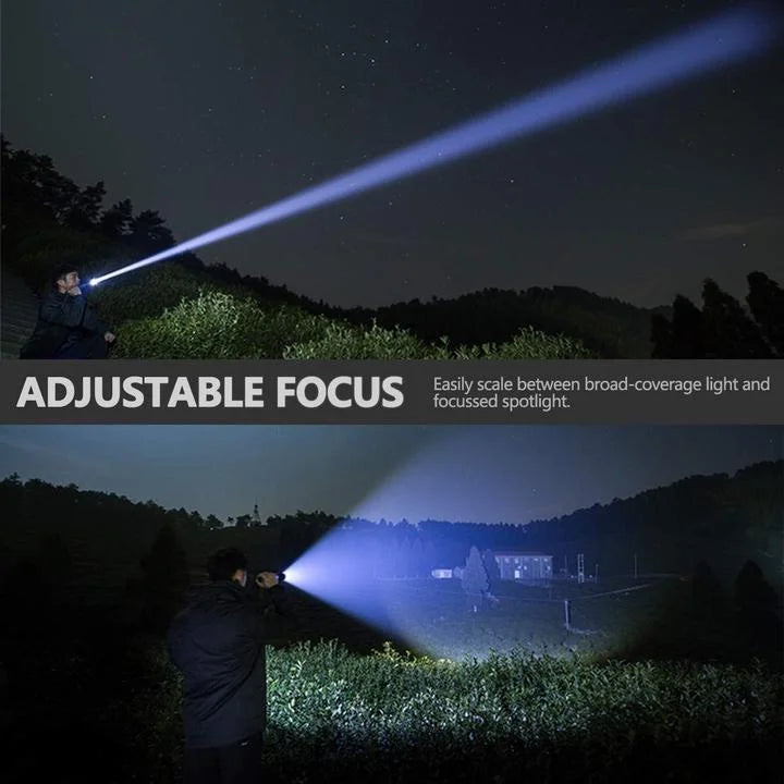 XHP50.2 – 90.000 Lumen LED Taschenlampe mit Zoom, USB-Ladefunktion, IPX-6 wasserdicht 4
