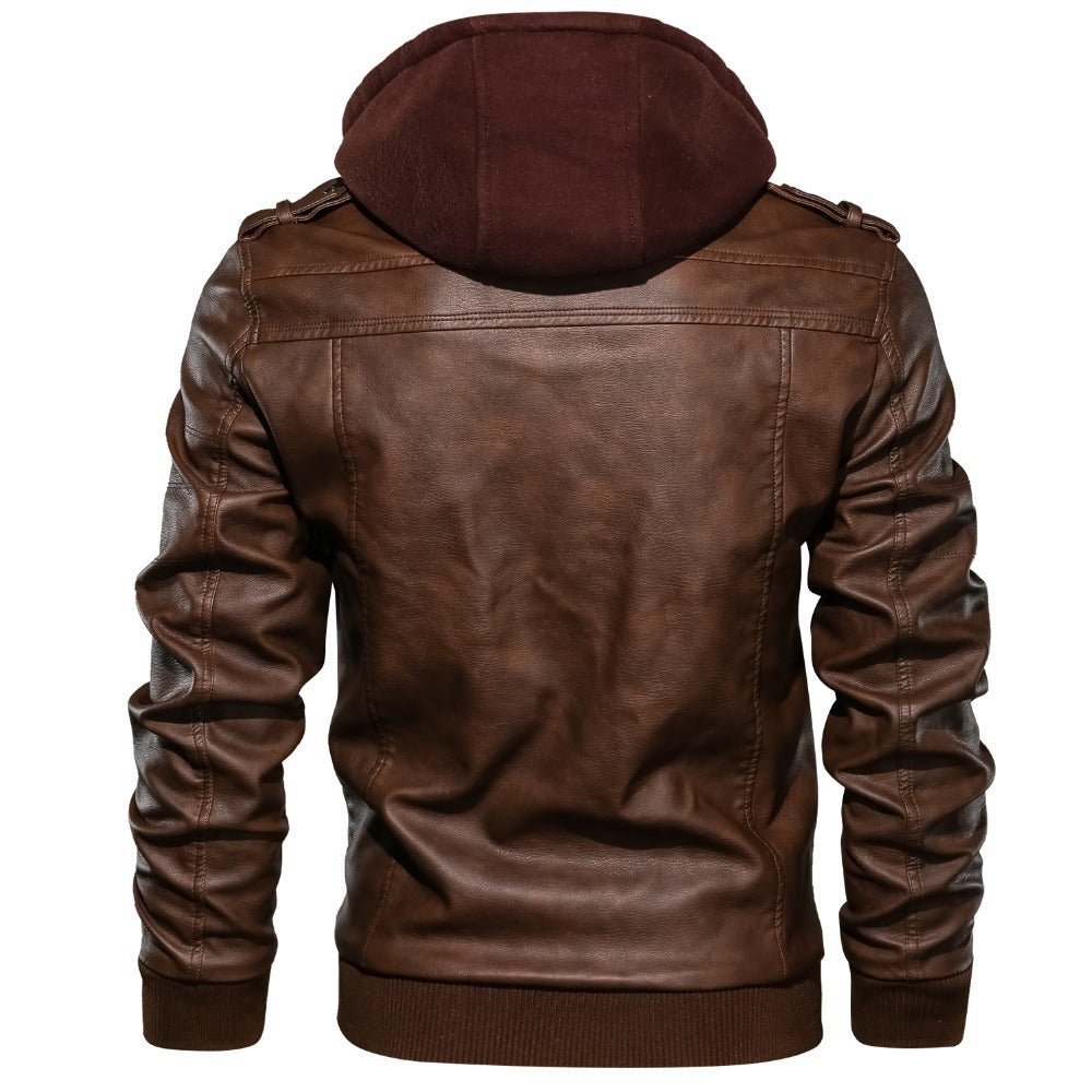 Zander Bikerjacke Herren mit Kapuze – Robuste Urban-Optik für Alltag und Freizeit 5